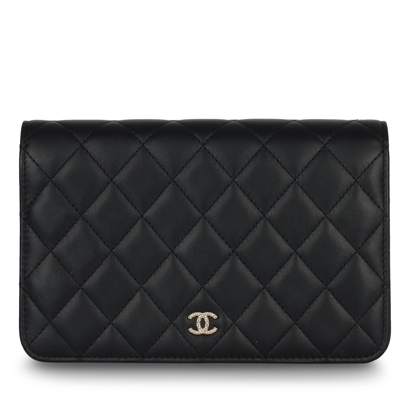 Chanel Classic Flap Lambskin Black Crossbody Style 5