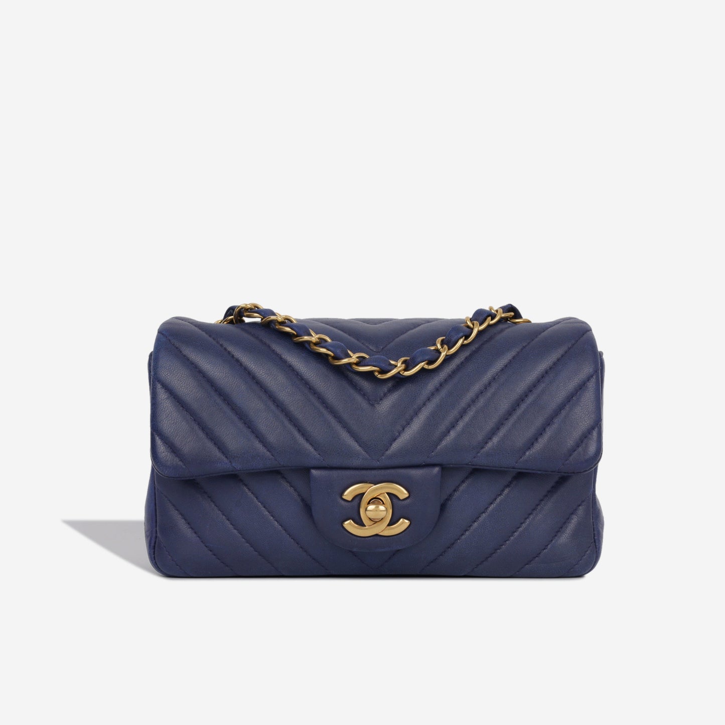 Chanel Classic Flap Lambskin Gold Shoulder Bag Style 62