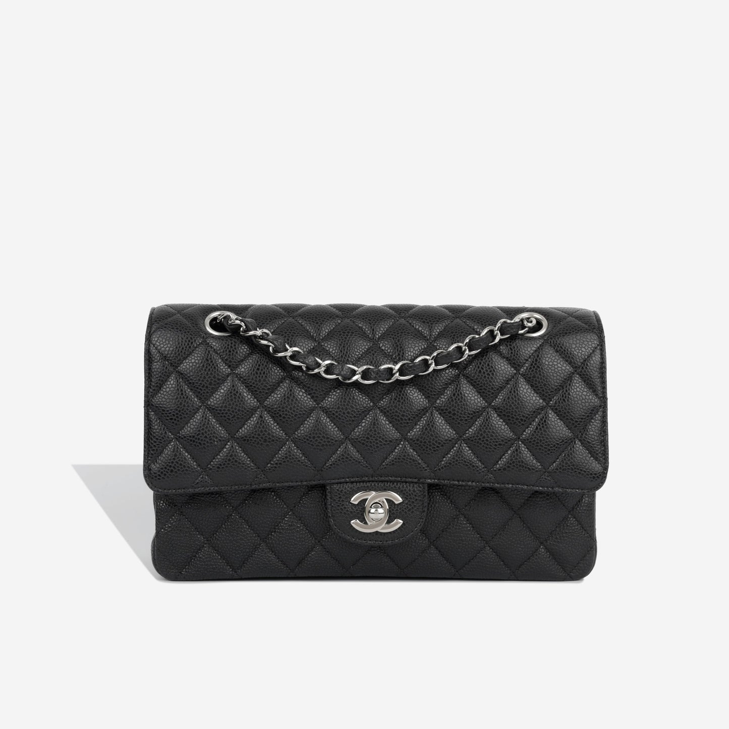 Chanel Classic Flap Caviar Black Shoulder Bag Style 69