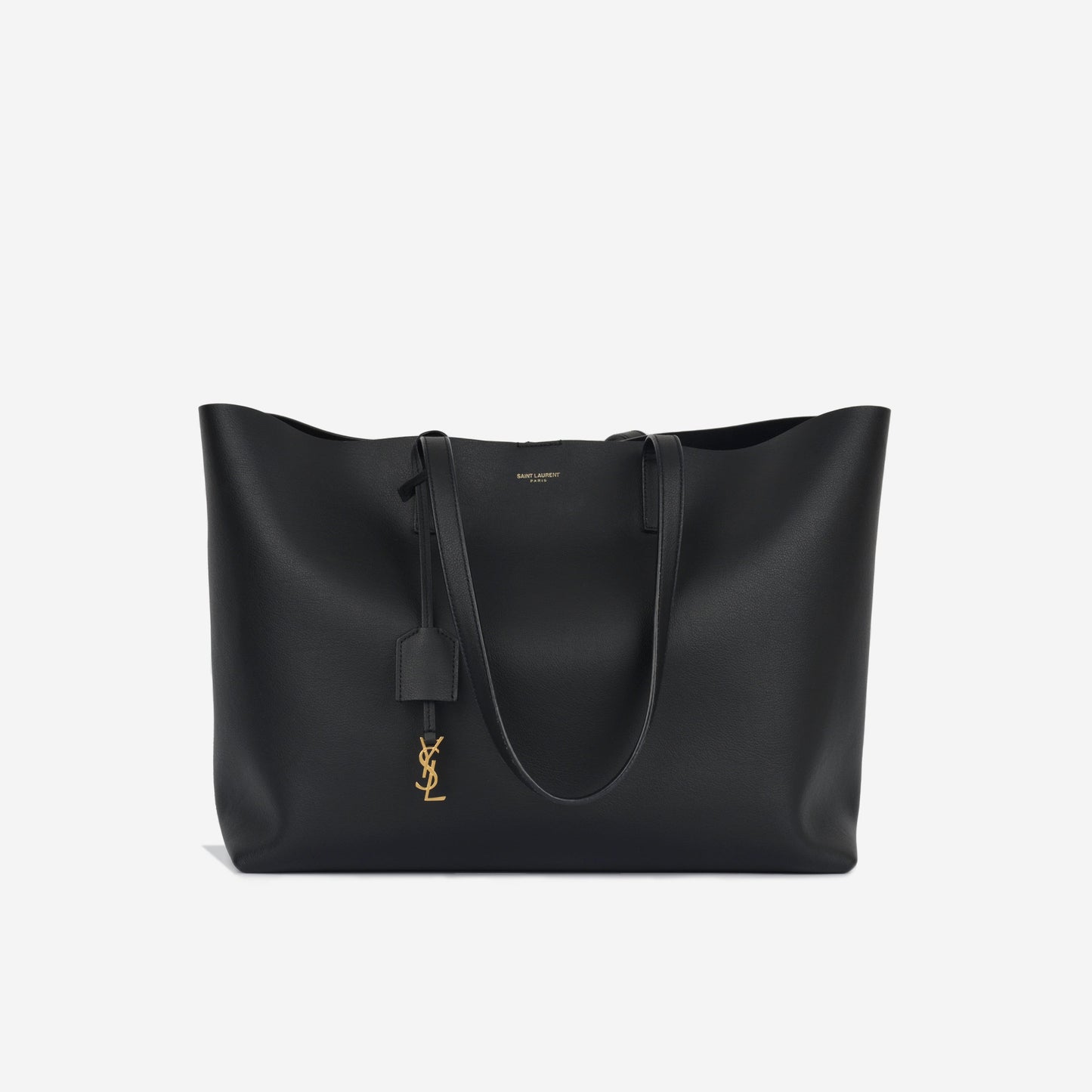 Saint Laurent Calfskin Black Tote Bag Calfskin