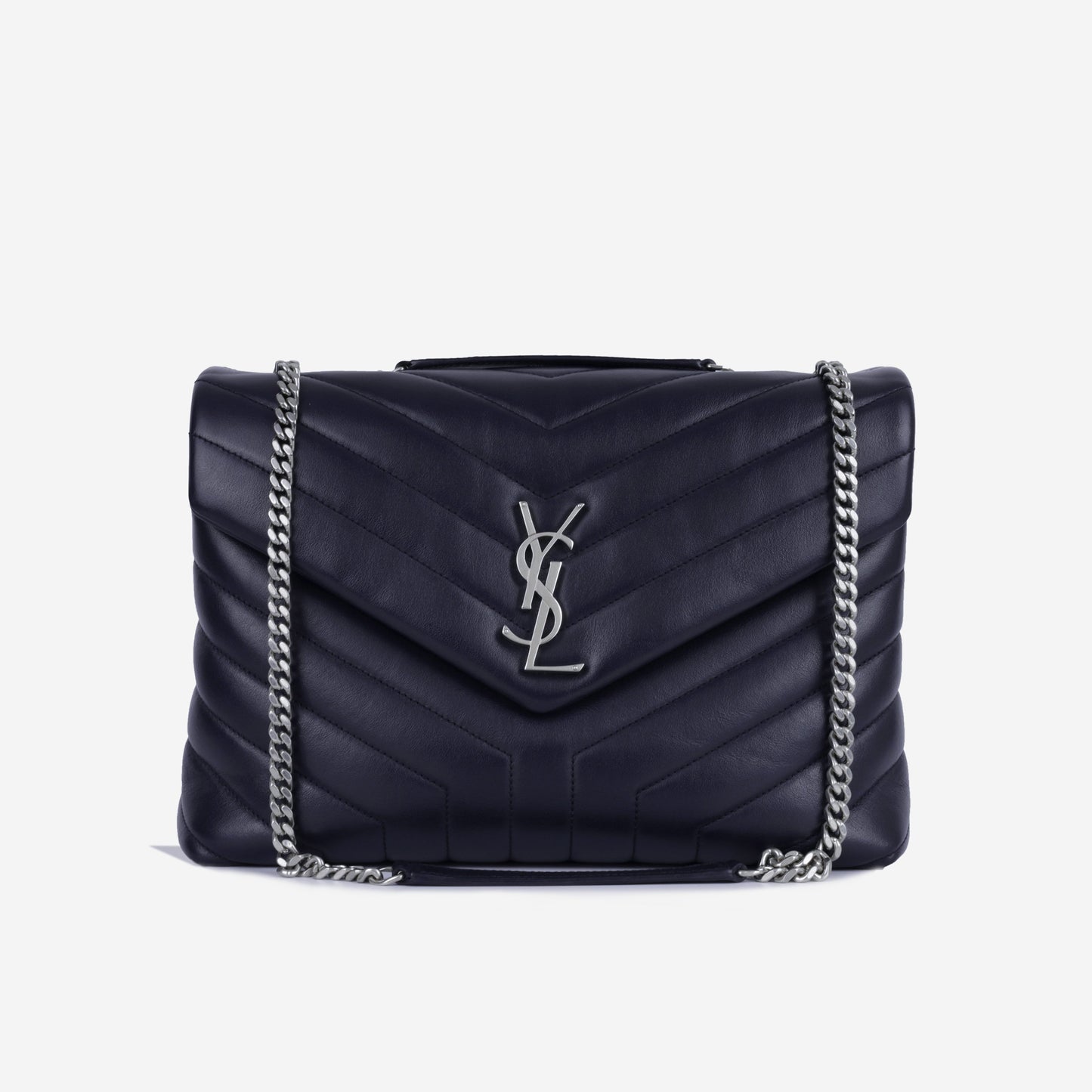 Saint Laurent Loulou Calfskin Red Shoulder Bag Style 5
