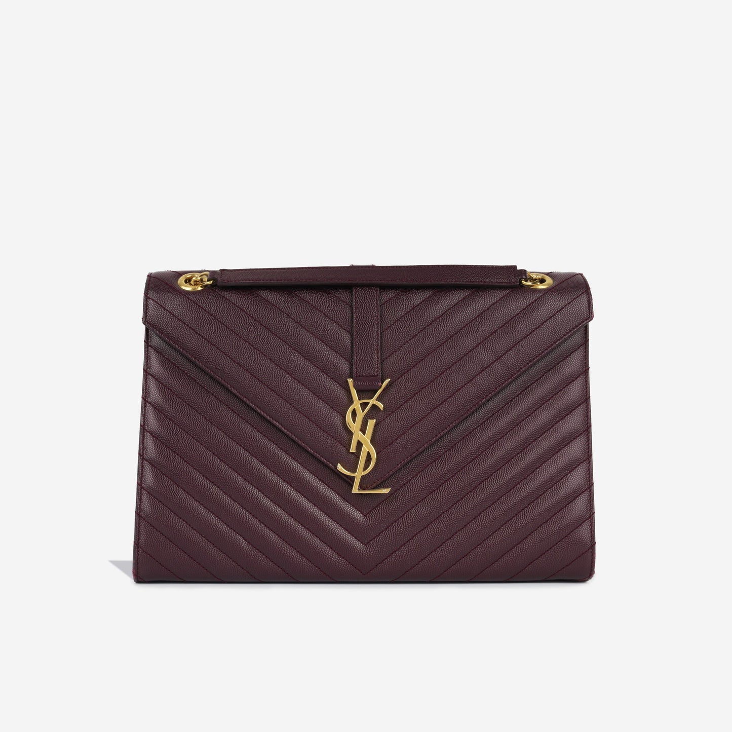 Saint Laurent Envelope Red Shoulder Bag Style 5