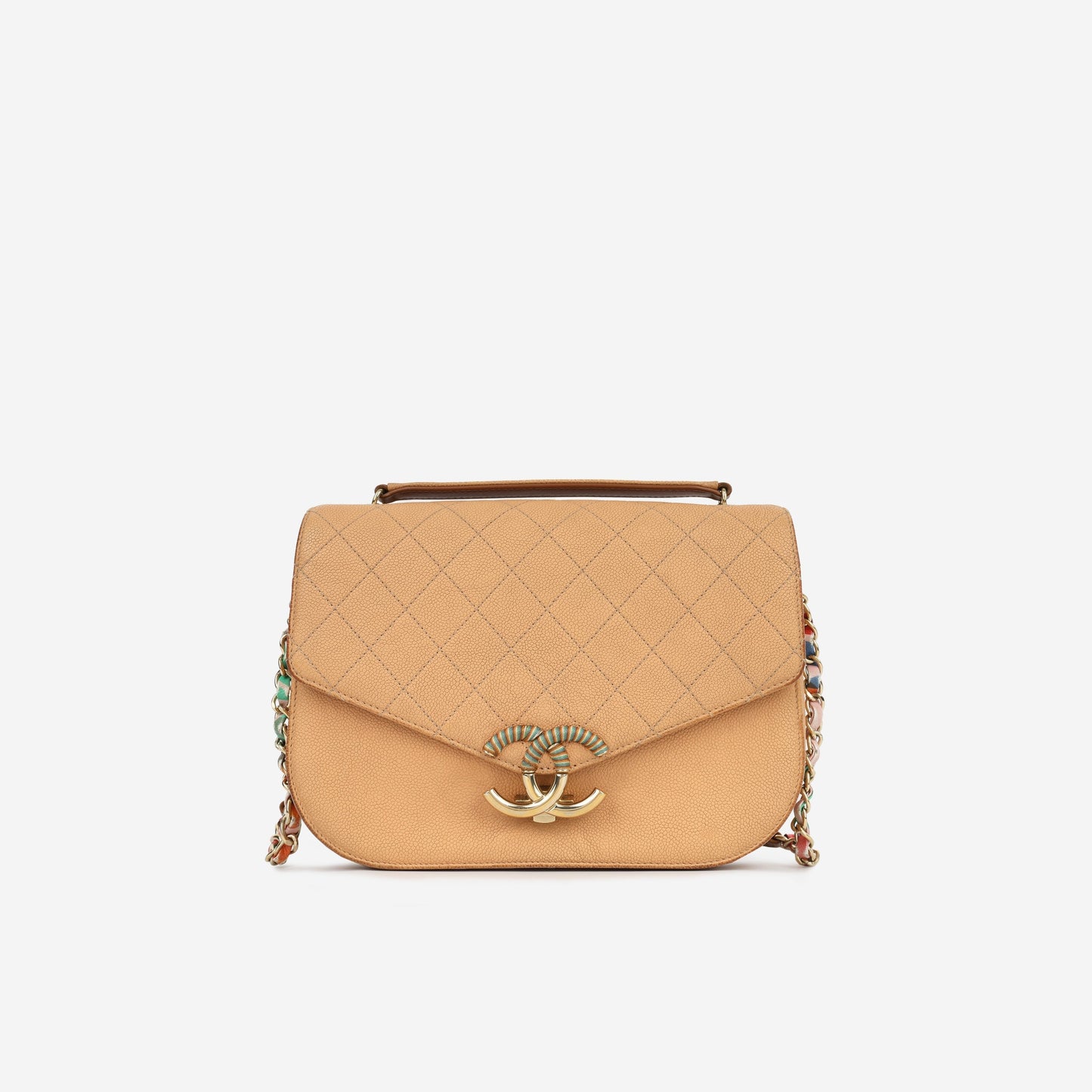 Chanel Classic Flap Caviar Black Shoulder Bag Style 146