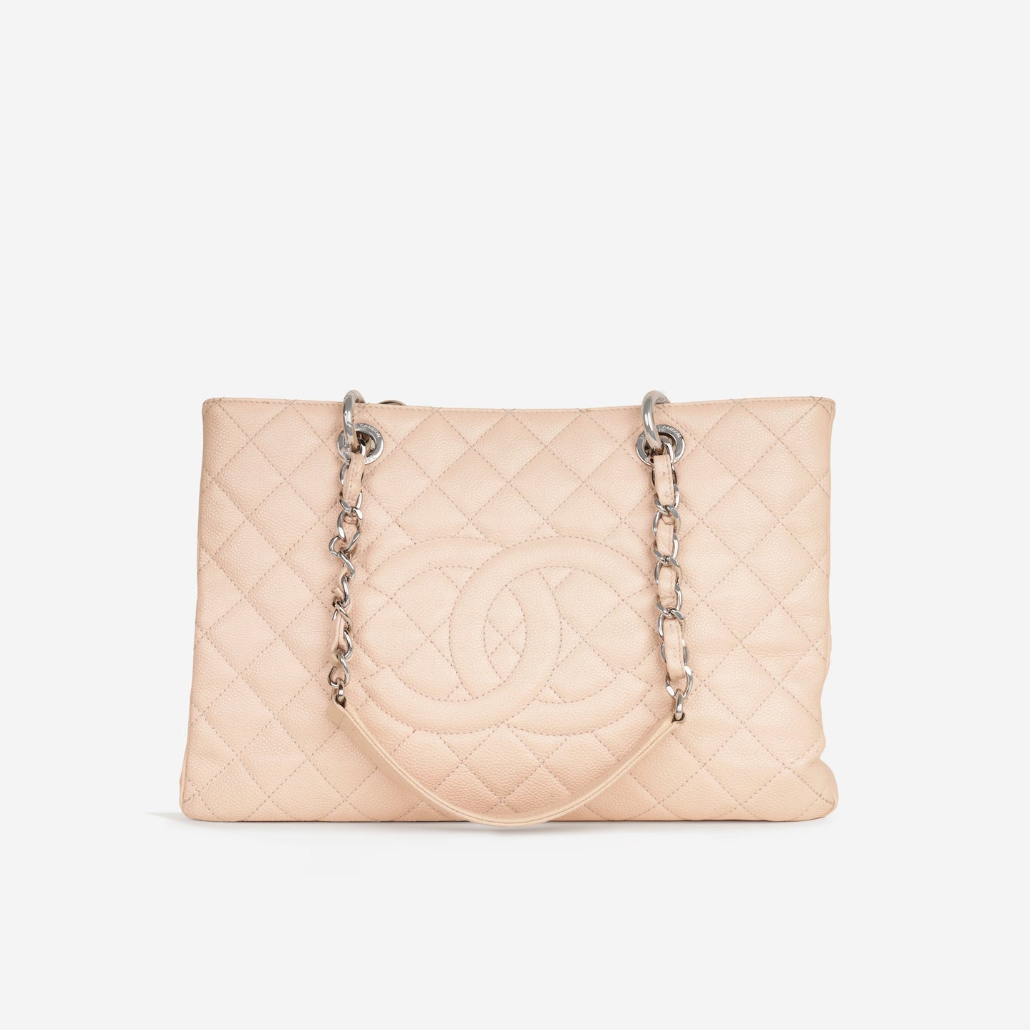Chanel Shopping Tote Caviar Brown Tote Bag