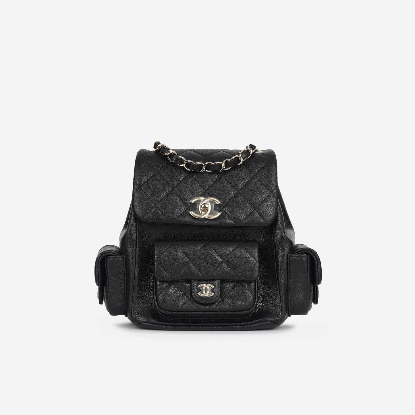 Chanel Luxury Caviar Black Backpack
