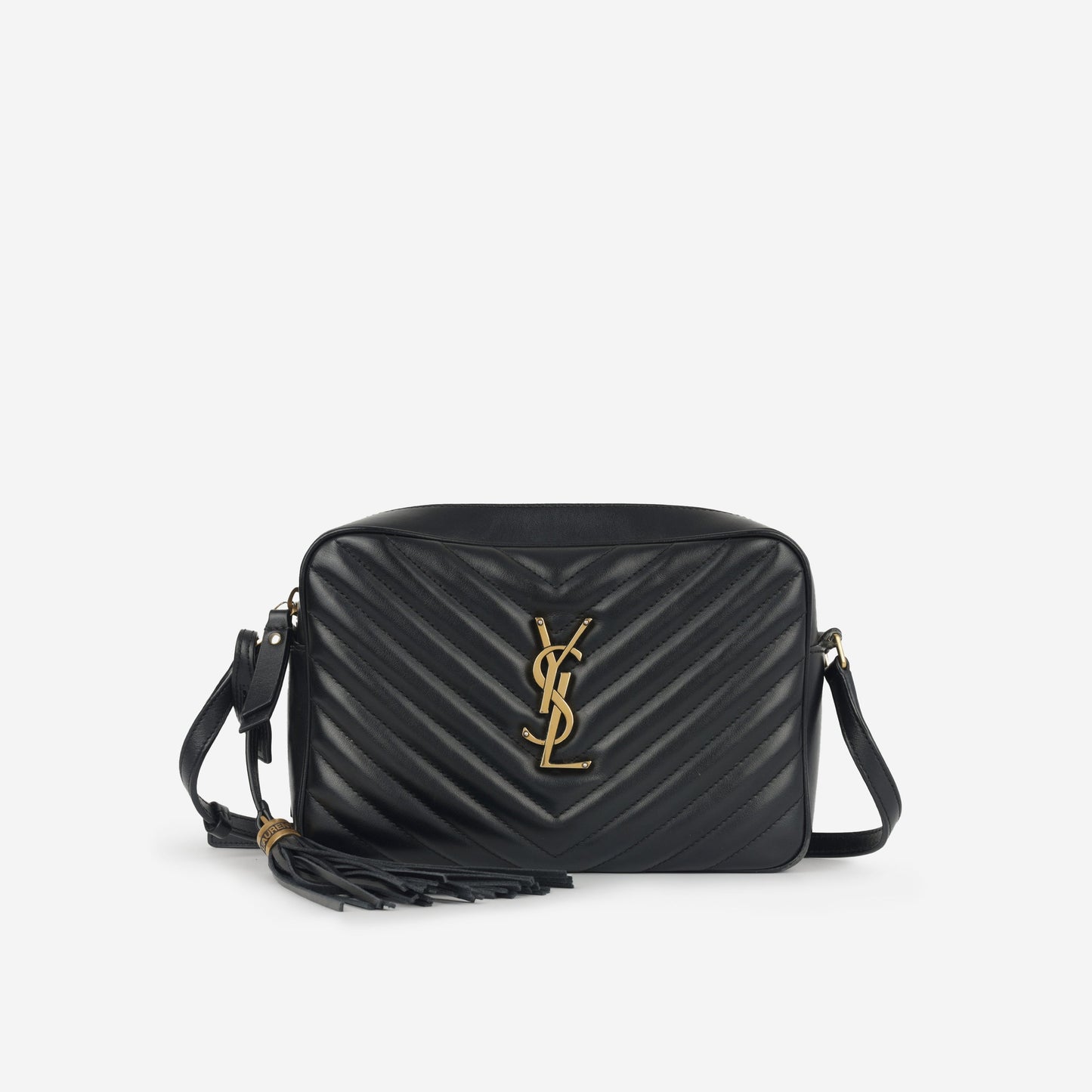 Saint Laurent Lou Red Crossbody Style 8