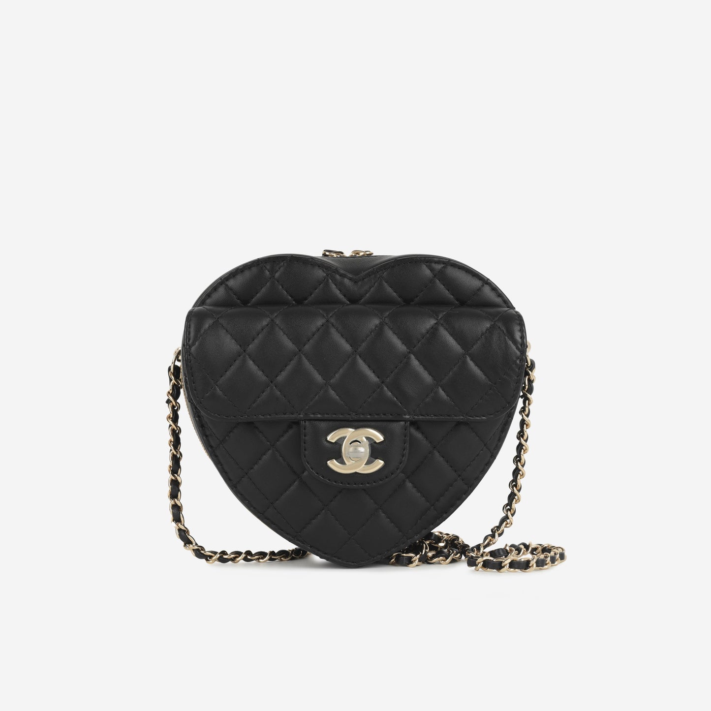 Chanel Luxury Lambskin Black Handbag Style 8