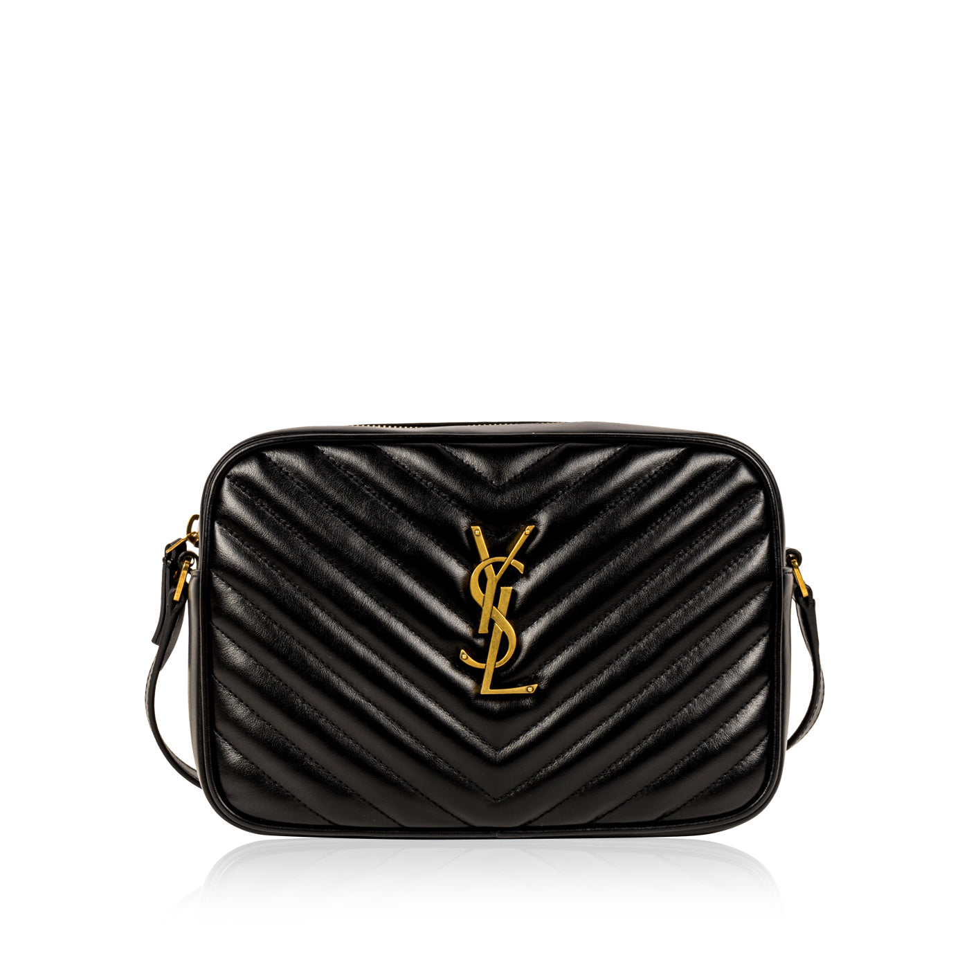 Saint Laurent Lou Black Crossbody Style 17