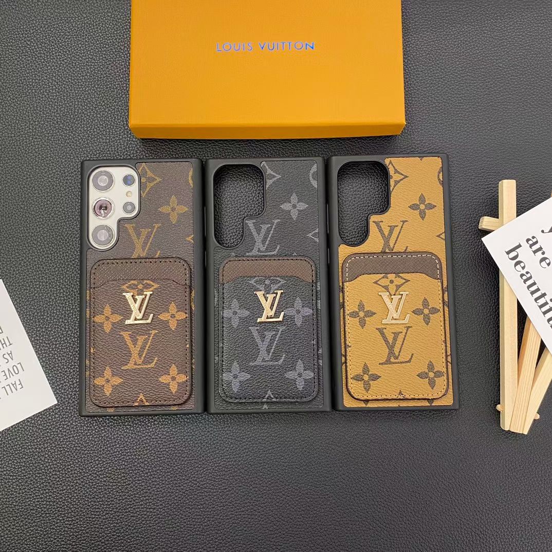Louis Vuitton Phone Case Samsung S2226 Plus Ultra Card Slot