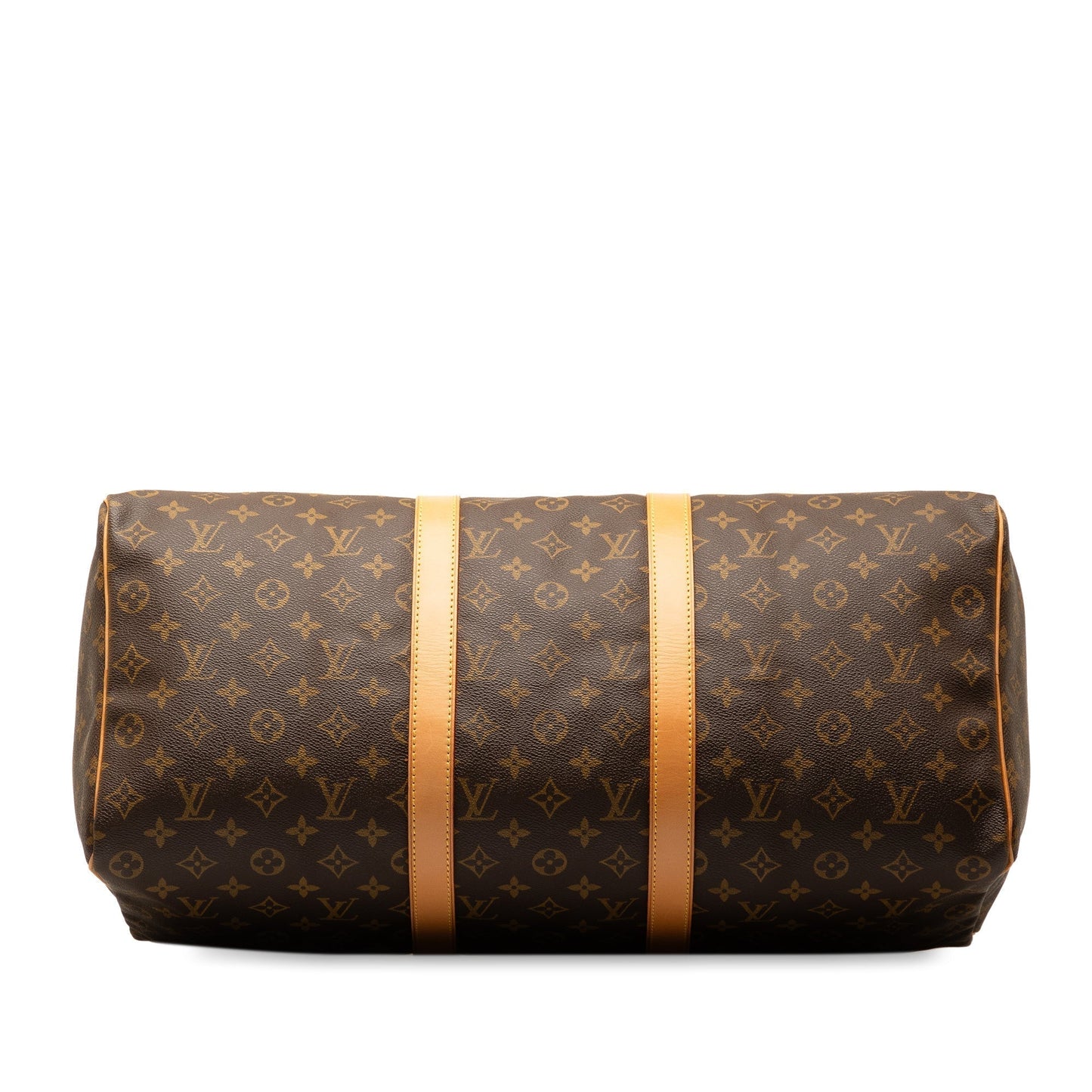 Brown Louis Vuitton Monogram Keepall 50 Travel Bag