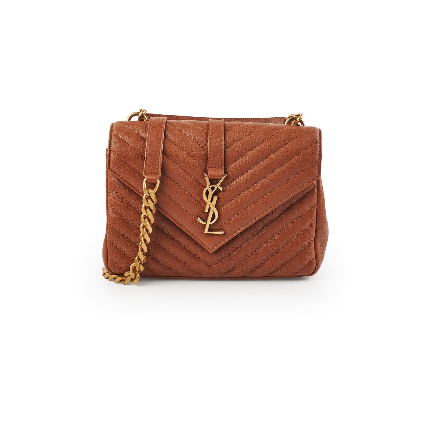 Item 5 - Saint Laurent Medium College Brown