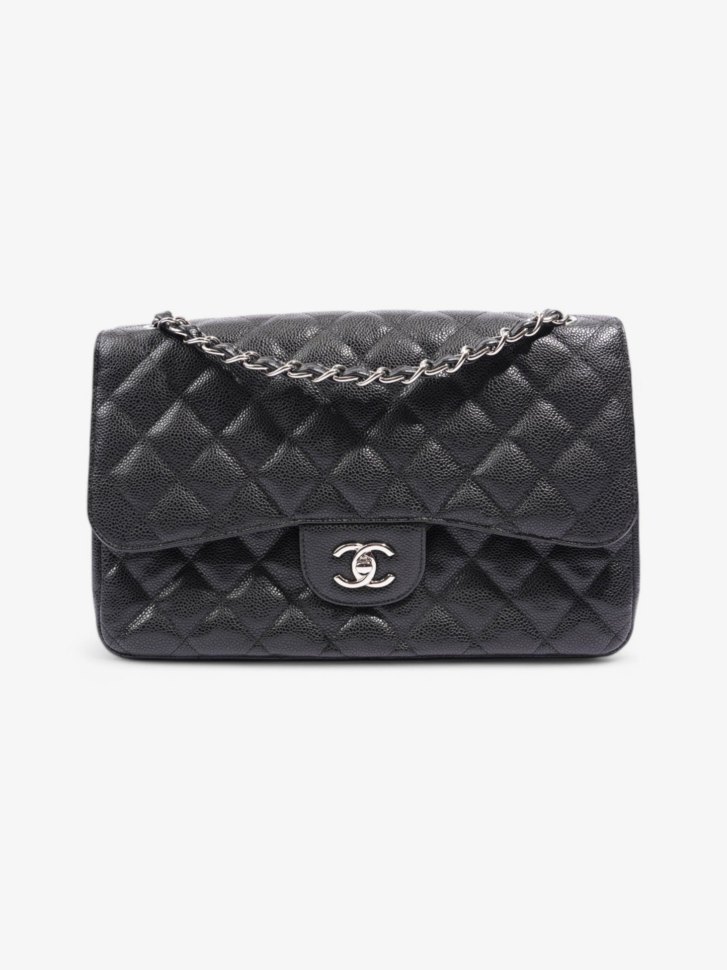 Chanel Caviar Black Shoulder Bag