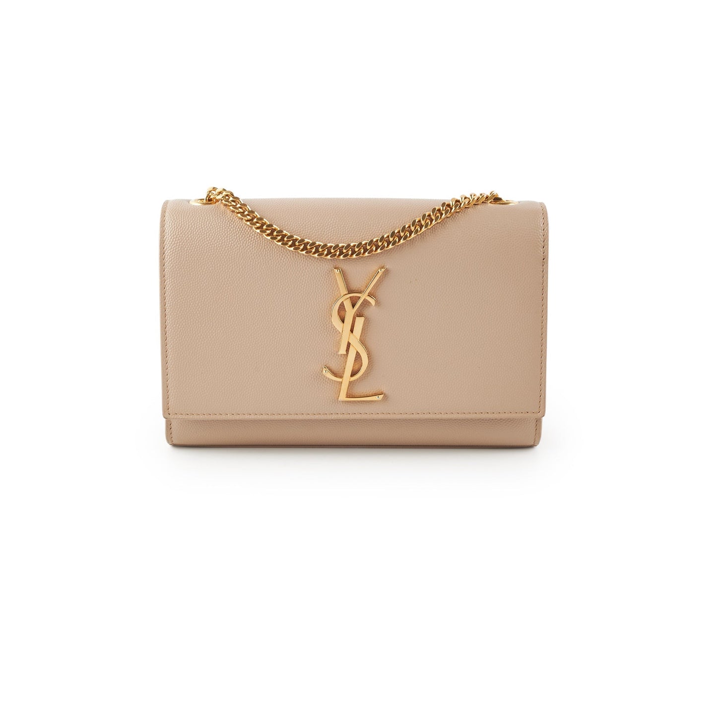 Saint Laurent Kate Beige Shoulder Bag Beige