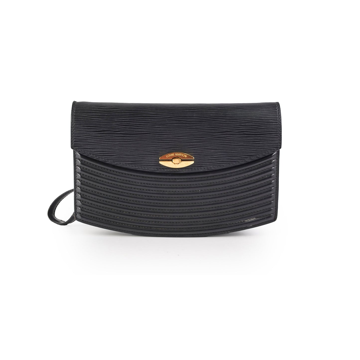 Louis Vuitton Clutch Epi Black
