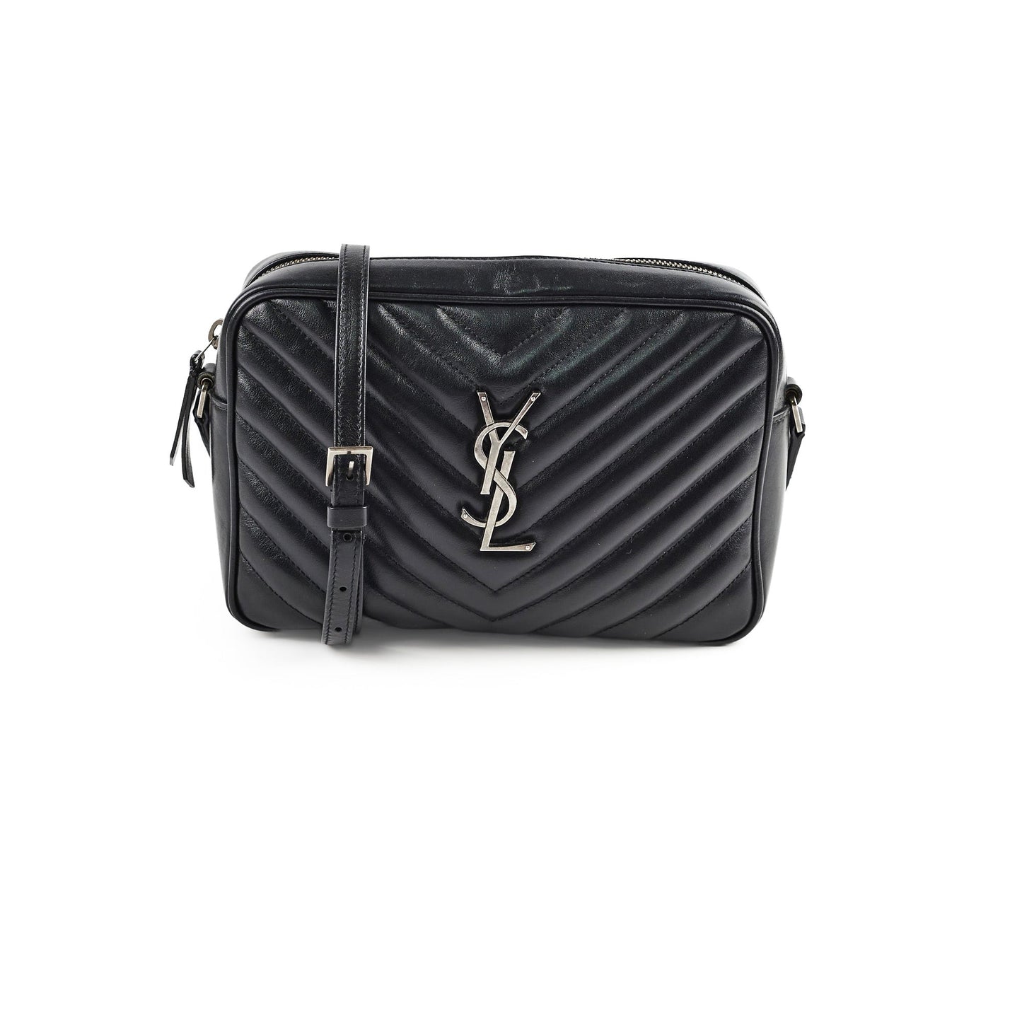 Saint Laurent Lou Black Handbag Style 3
