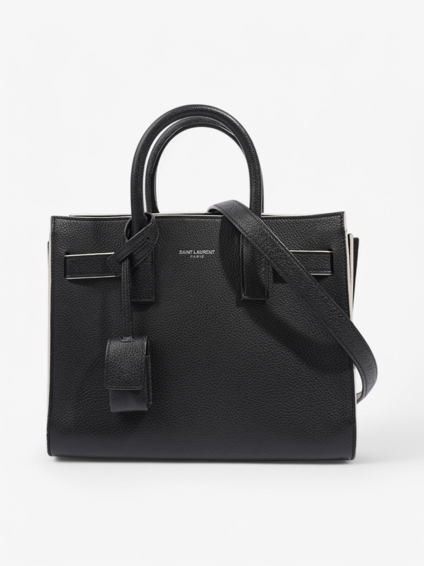 Saint Laurent Sac De Jour Leather Black Handbag Style 4