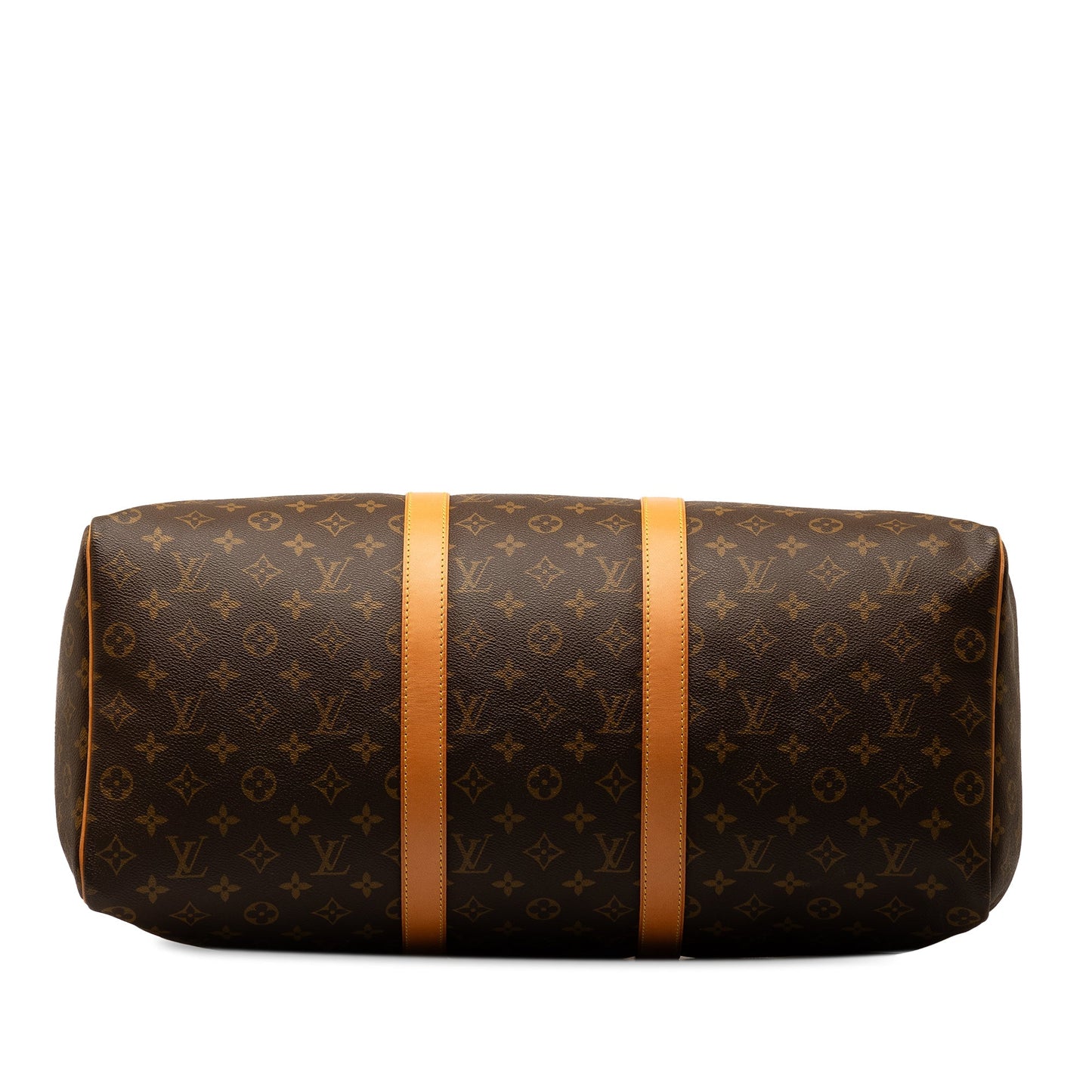 Brown Louis Vuitton Monogram Keepall 50 Travel Bag