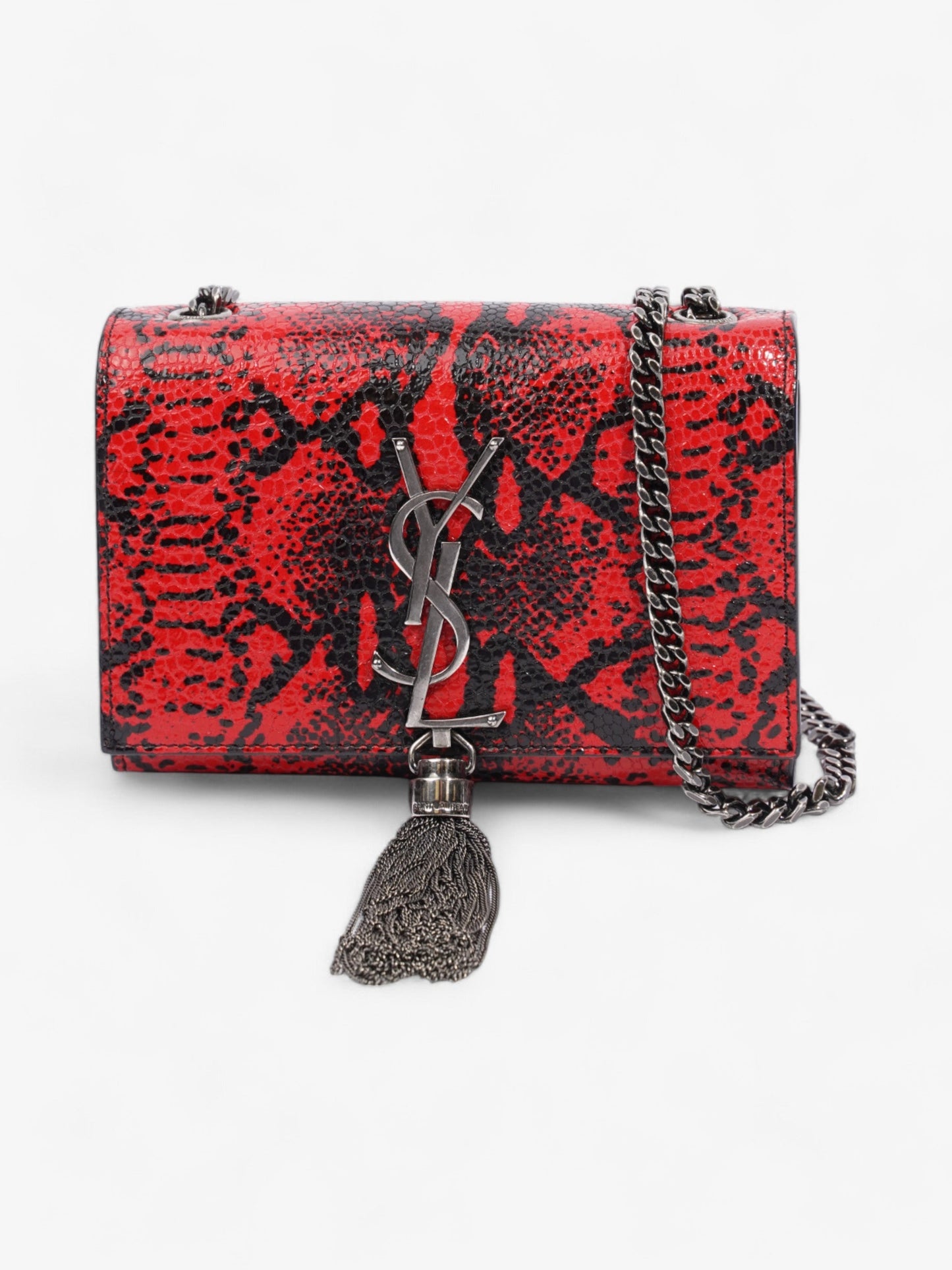 Saint Laurent Kate Leather Black Shoulder Bag Style 20