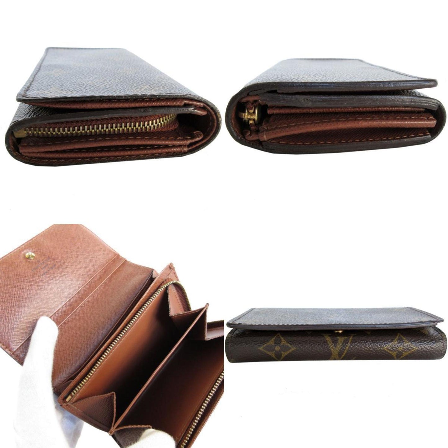 Louis Vuitton Monogram Canvas Wallet (Bi-Fold)