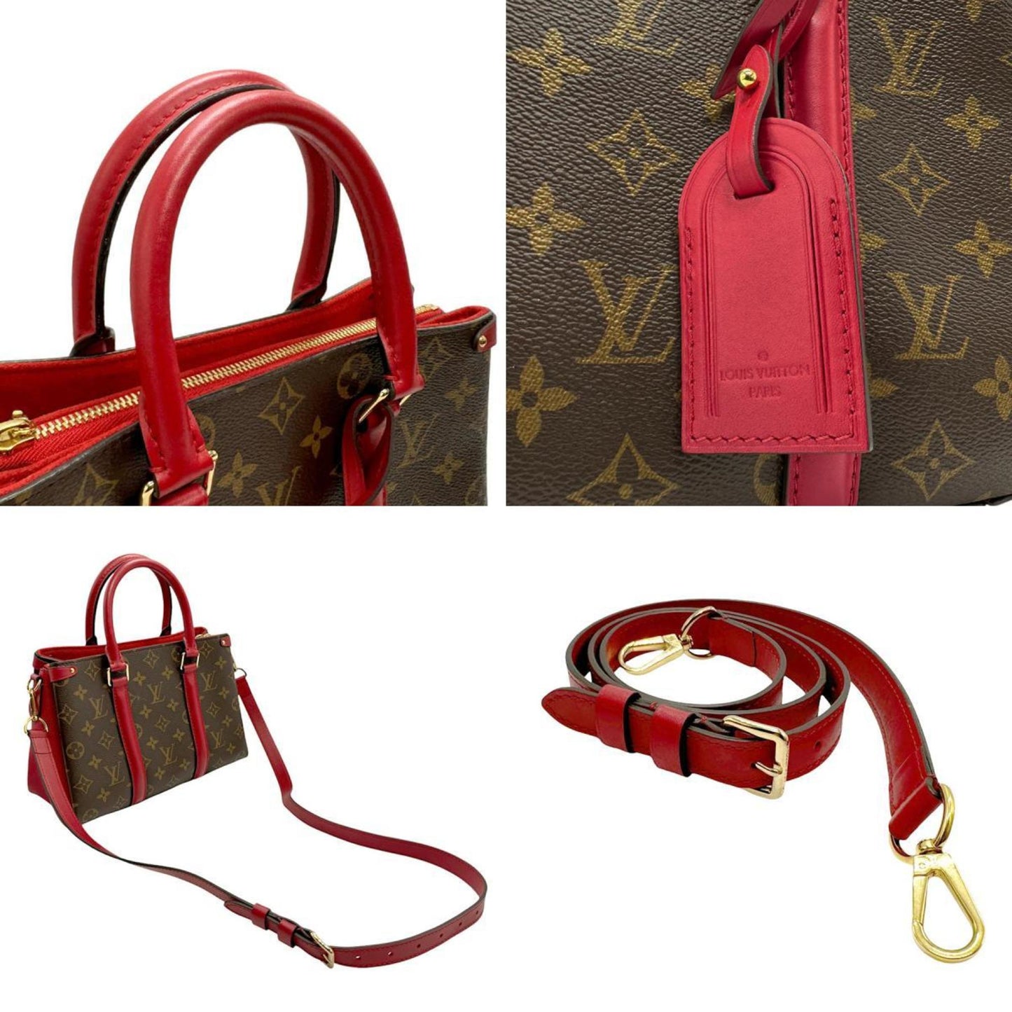 Louis Vuitton Monogram Handbag Shoulder Bag
