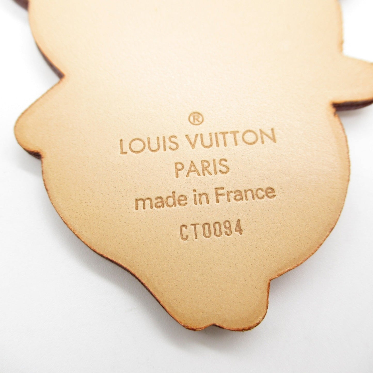 Louis Vuitton Leather Keyring