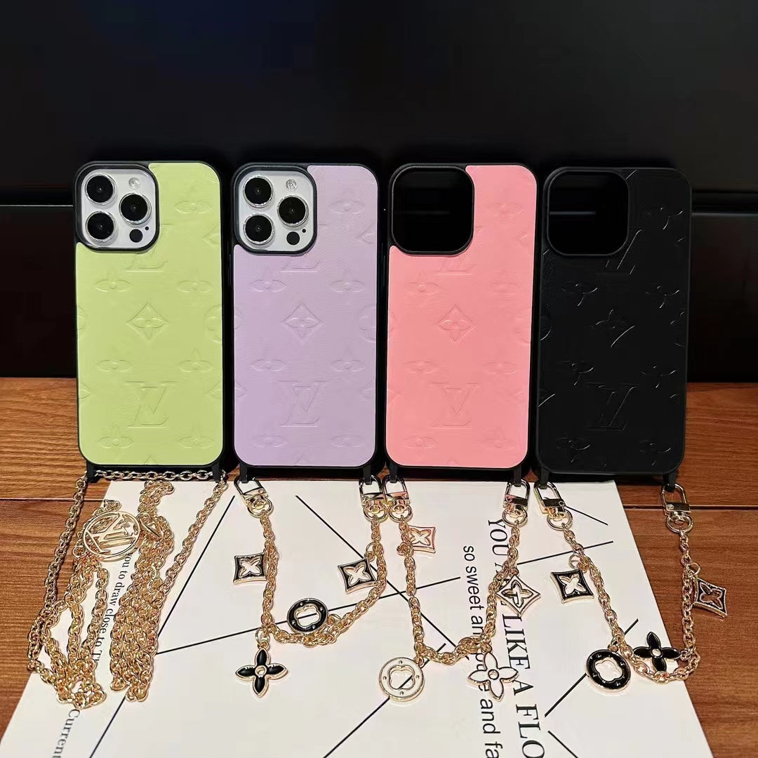 Luxury chain phone case for iphone