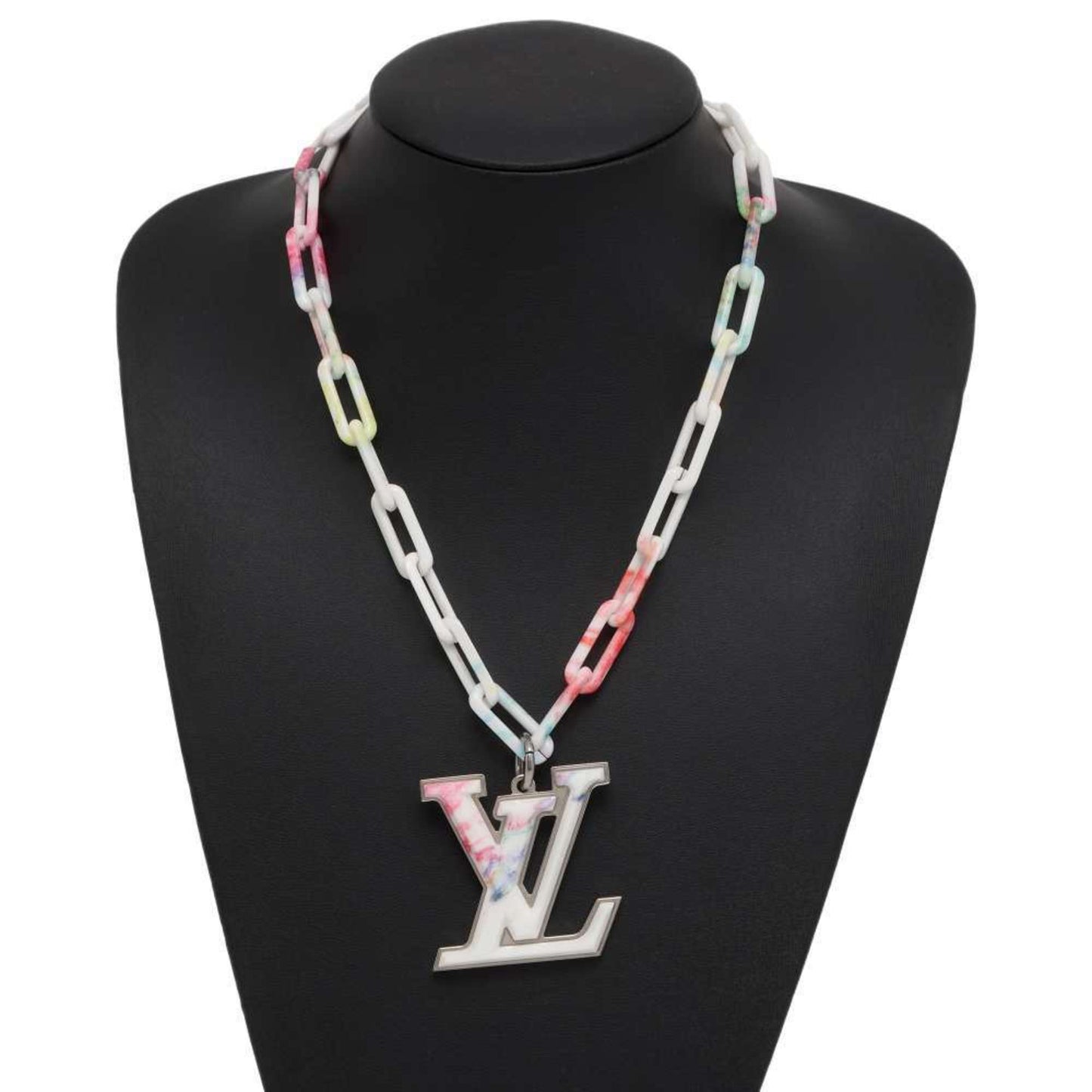 Louis Vuitton Ceramic Metal Necklace