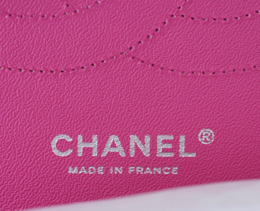 Chanel Bag Jumbo Double Flap Quilted Hot Pink Fuchsia Sueded Caviar new