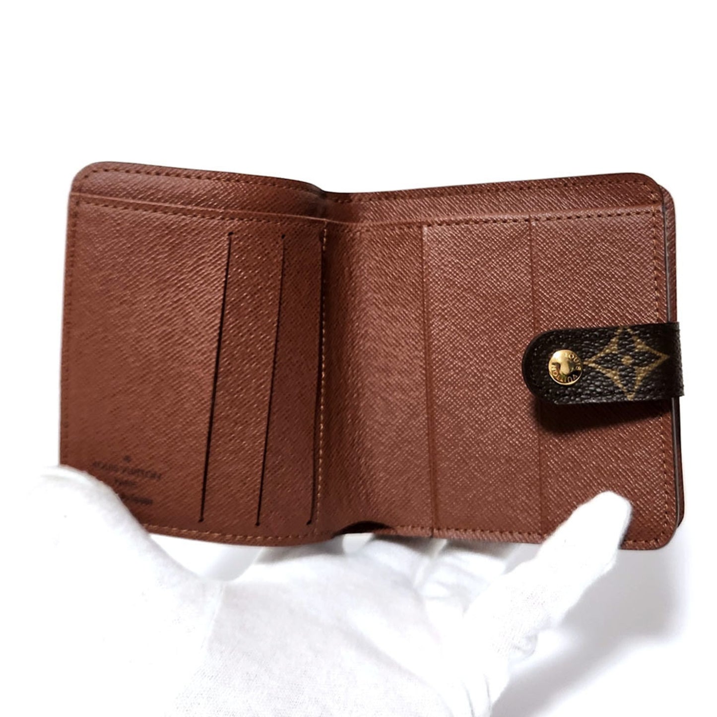 Louis Vuitton Monogram Canvas Cuir Ombre Leather Wallet (Bi-Fold)