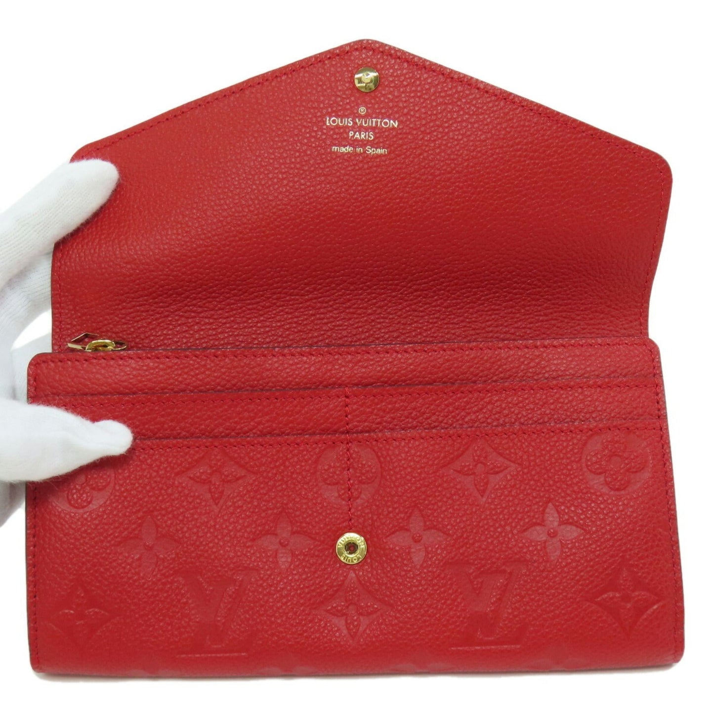 Louis Vuitton Monogram Empreinte Long Wallet (Bi-Fold)