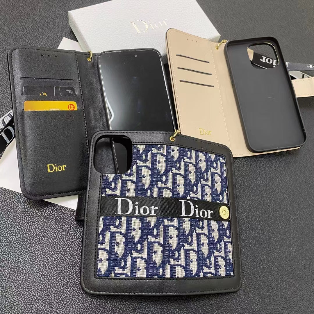 Luxury Leather card phone case for iphone