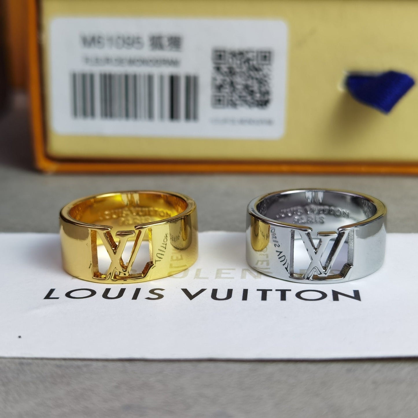 L fashion ring