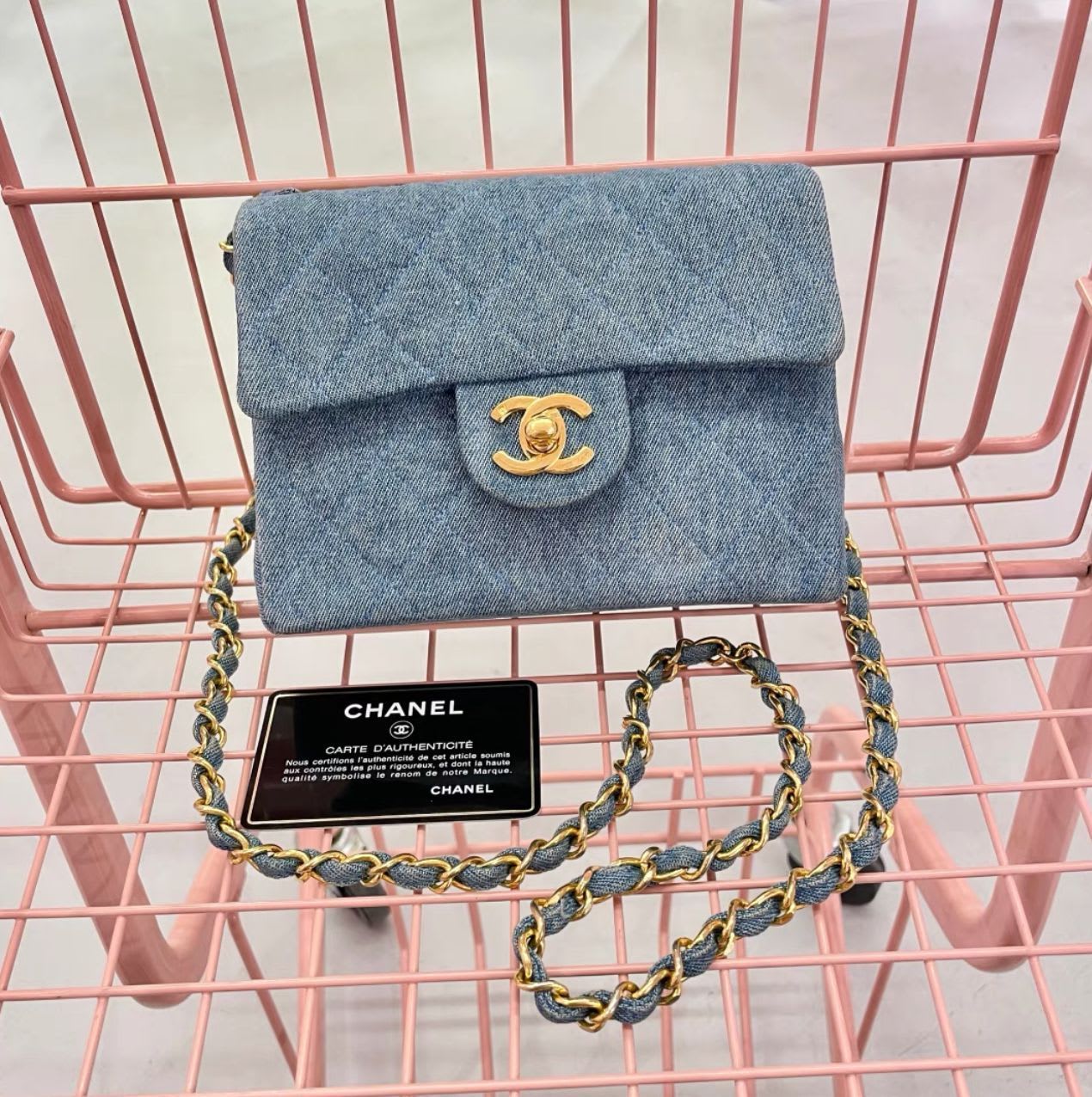 Chanel Luxury Leather Gold Handbag Style 15