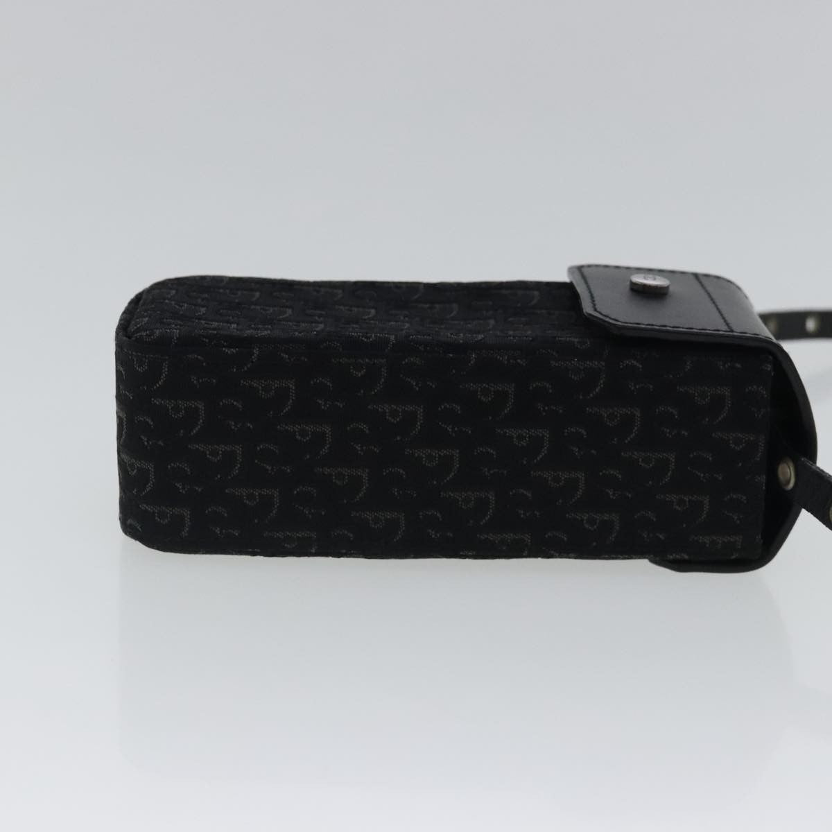 Christian Dior Trotter Pouch Diorissimo Canvas Black Canvas Clutche & Pouche Bag ()