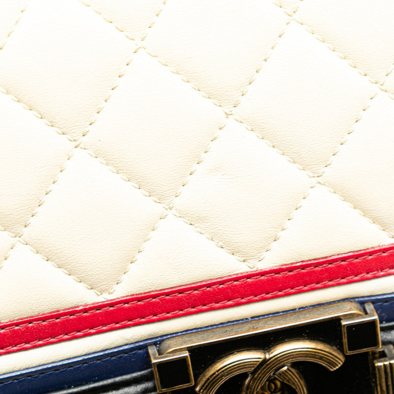 Chanel Boy Lambskin Shoulder Bag Style 20