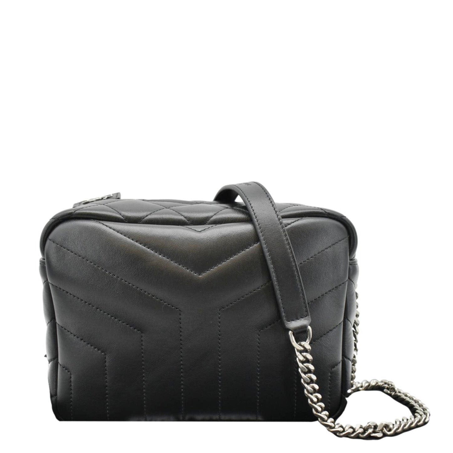 Saint Laurent Loulou Quilted Black Crossbody