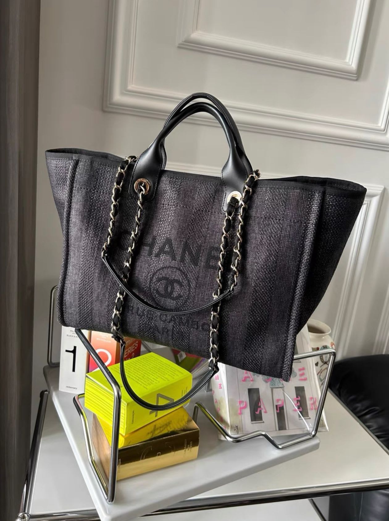 Chanel Luxury Leather Tote Bag Style 4