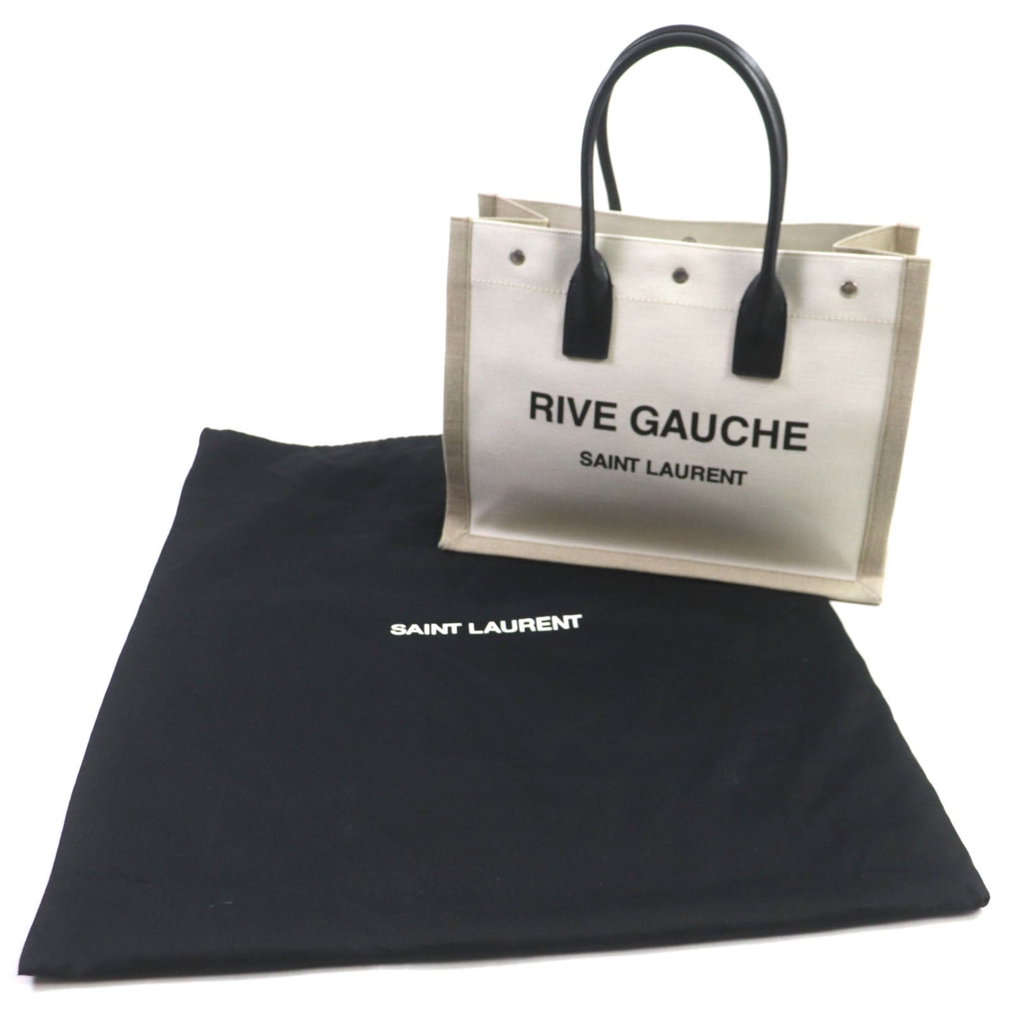 Saint Laurent Leather Red Tote Bag Style 2