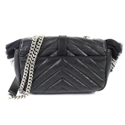 Saint Laurent Paris Leather Shoulder Bag