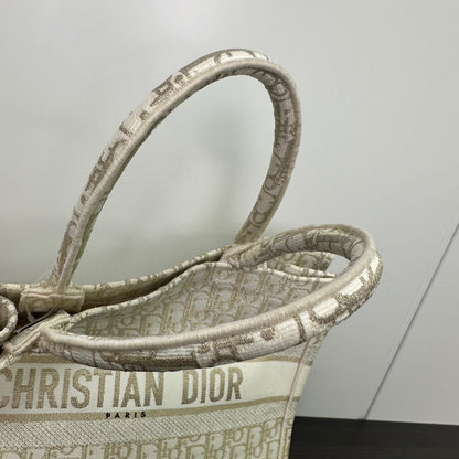 Dior Oblique Canvas Tote Bag