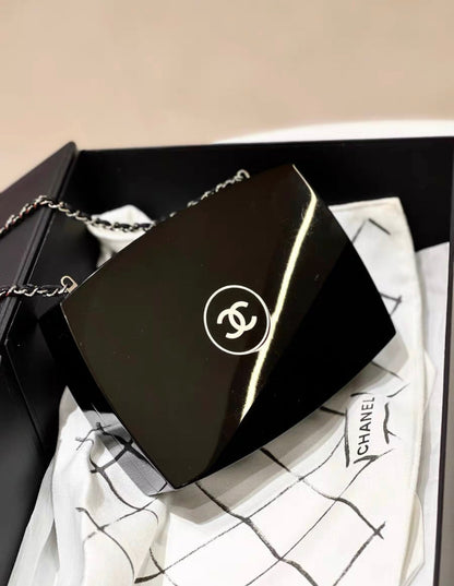 Chanel Timeless Leather Black Clutch Style 2