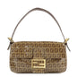 FENDI Mamma Baguette Zucchino PVC Leather Shoulder Bag 26424