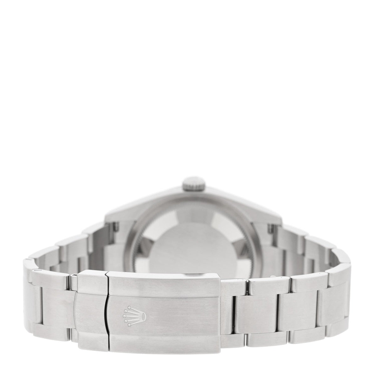 Stainless Steel 36mm Oyster Perpetual Watch Med Blue 126000