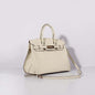 Luxury Hermes 30Cm Birkin Bag Togo Leather With Strap Beige Gold