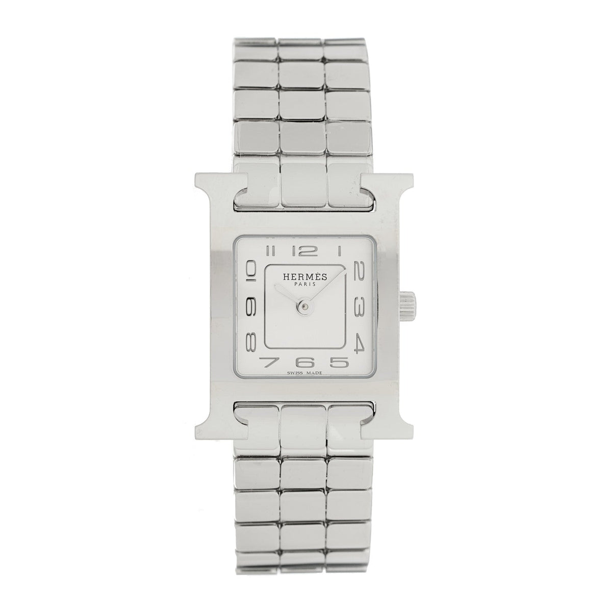 Stainless Steel 21mm Heure H Hour Quartz Watch