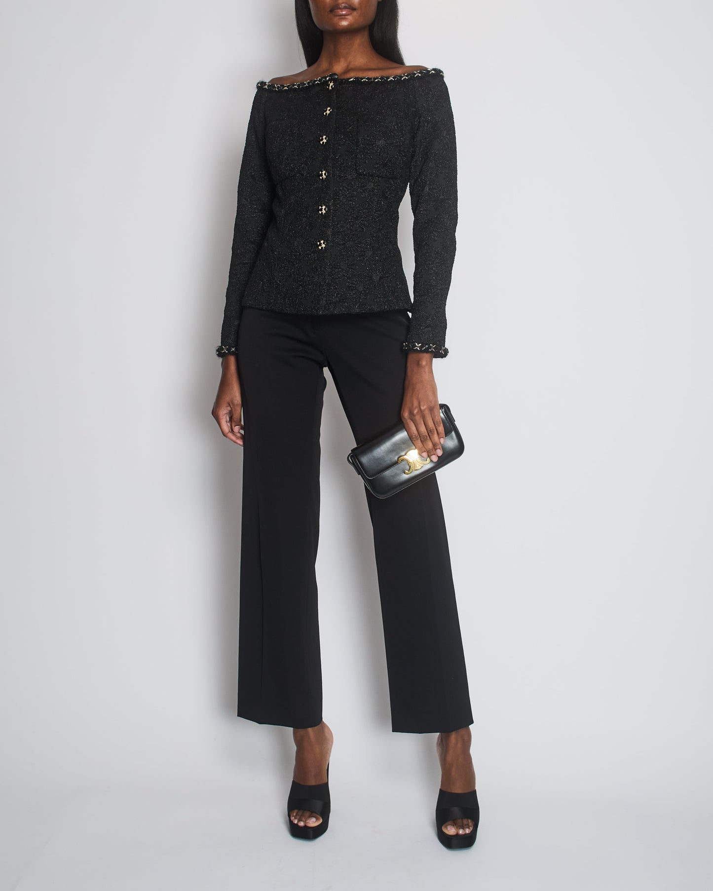 Chanel Black Luxury Shoulder Bag Style 2