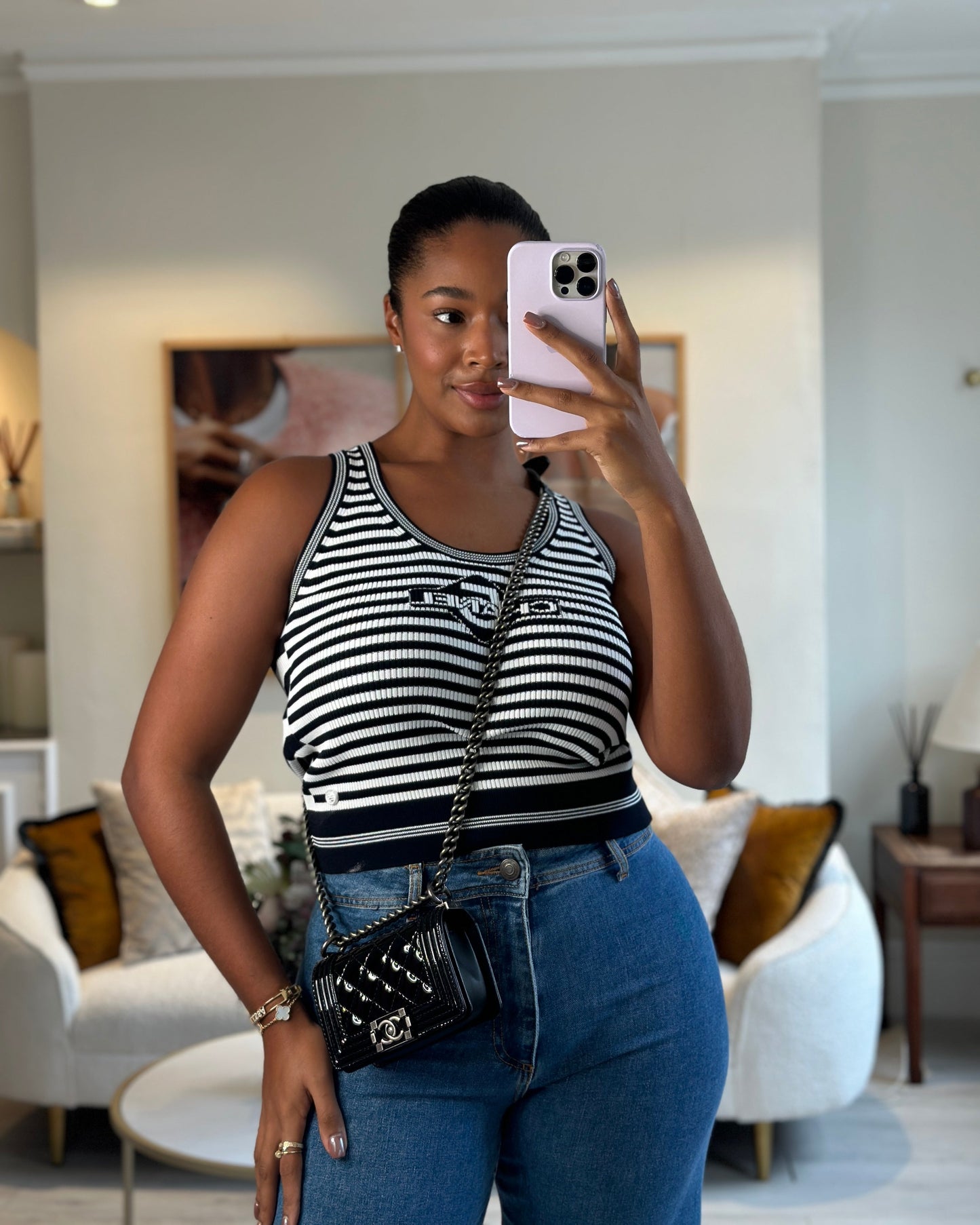 Chanel Boy Mini Black Luxury Handbag