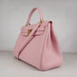 Luxury Hermes Kelly 32Cm Togo Leather Handbag 6108 Pink Golden
