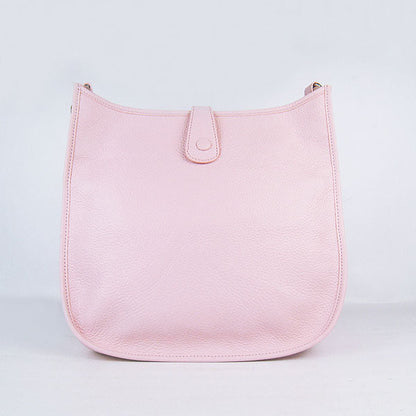 Luxury Hermes Evelyne I Handbag Pink