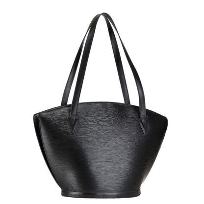 Louis Vuitton  Noir Leather Handbag Shoulder Bag